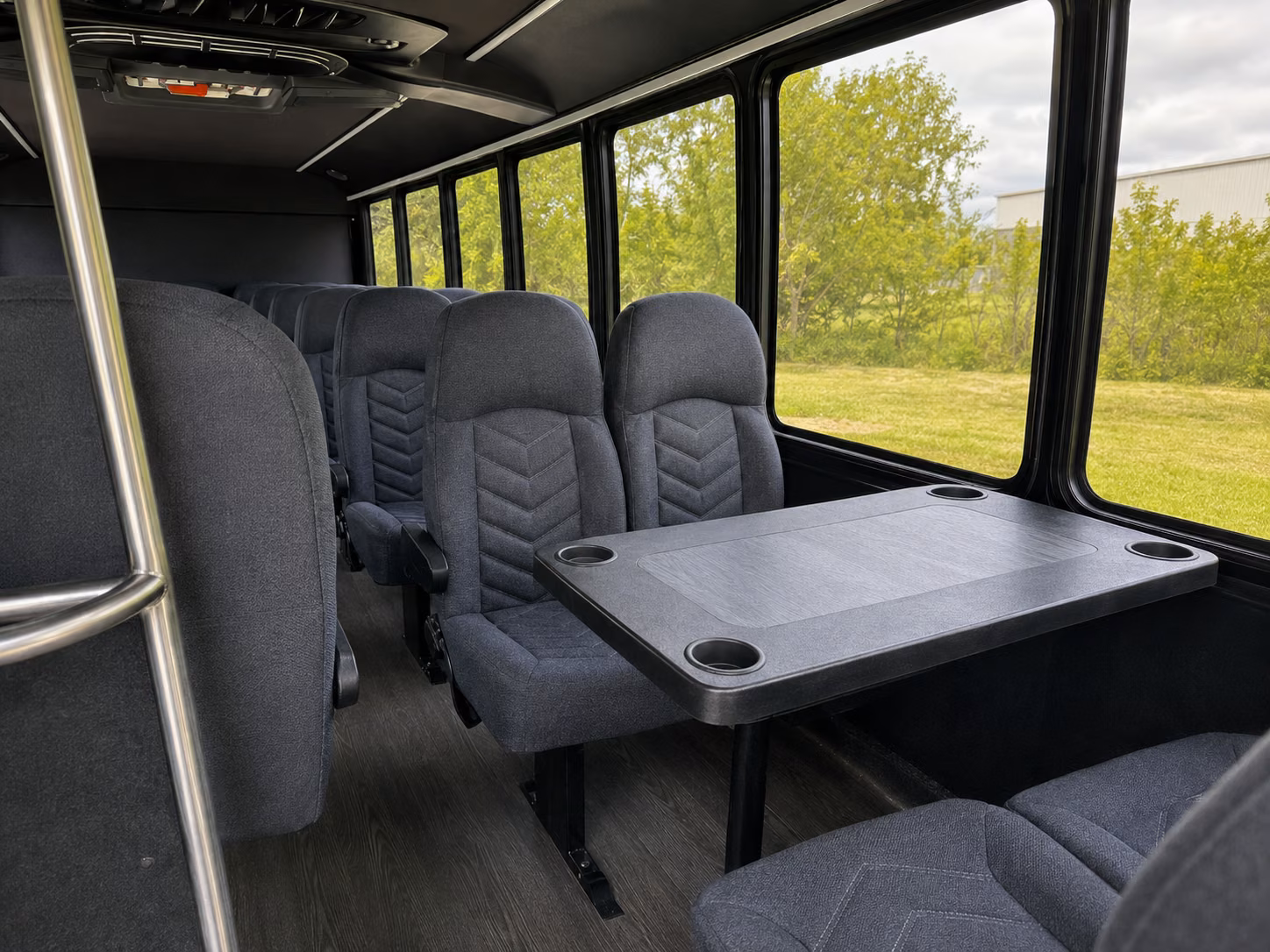 phoenix 20 passenger minibus inside