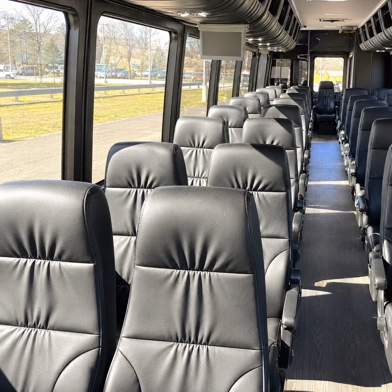 phoenix 30 passenger minibus inside