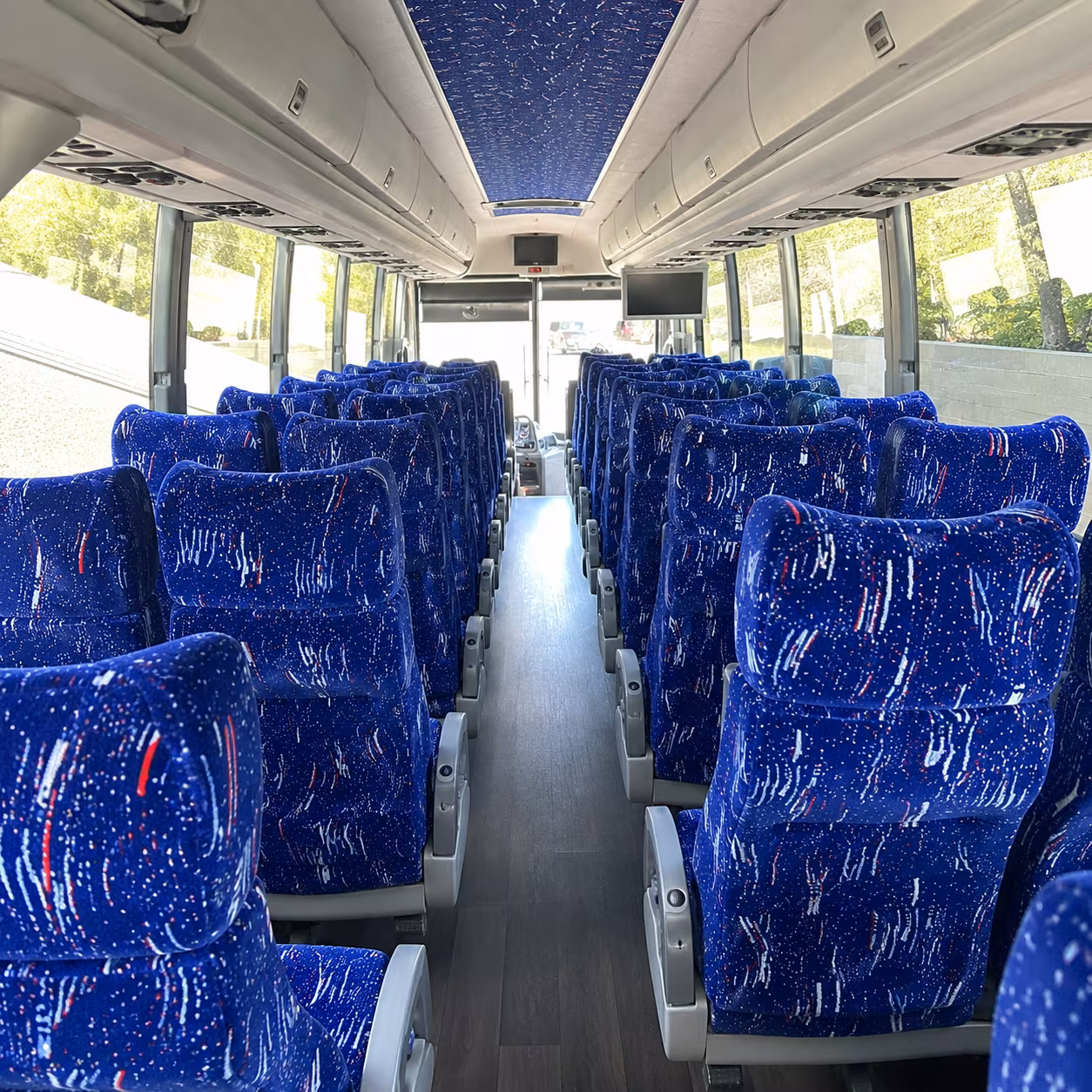 phoenix 50 passenger charter bus interior