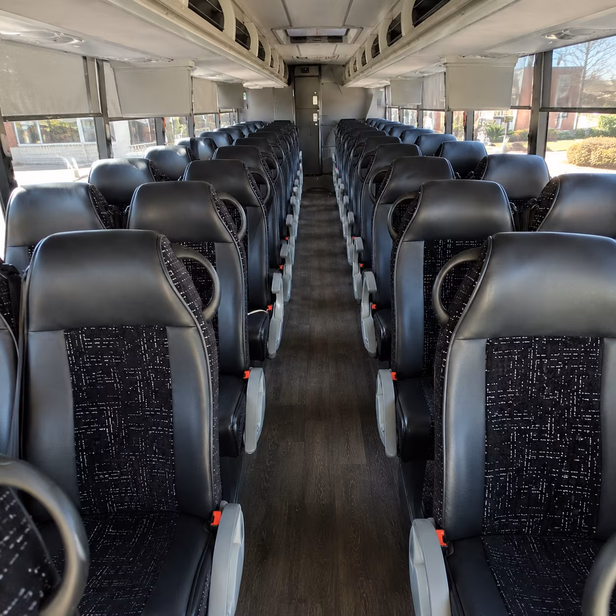 phoenix 54 passenger charter bus inside