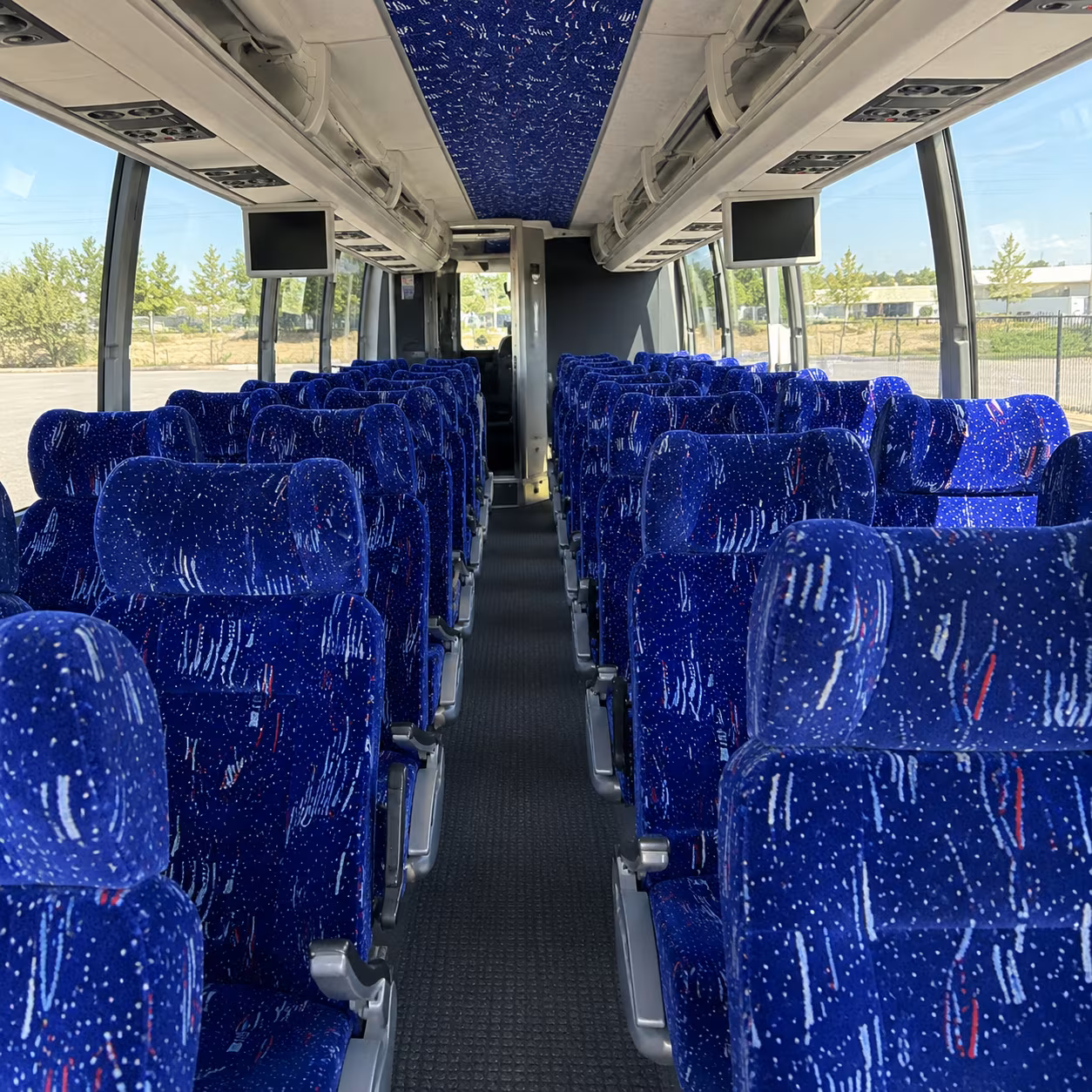 phoenix 54 passenger charter bus interior