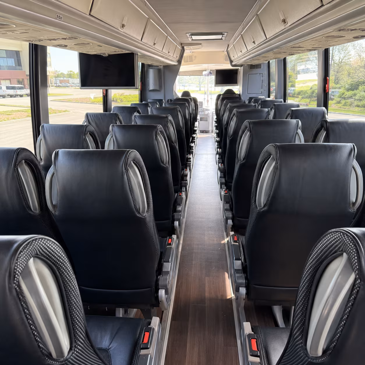 phoenix 56 passenger charter bus inside