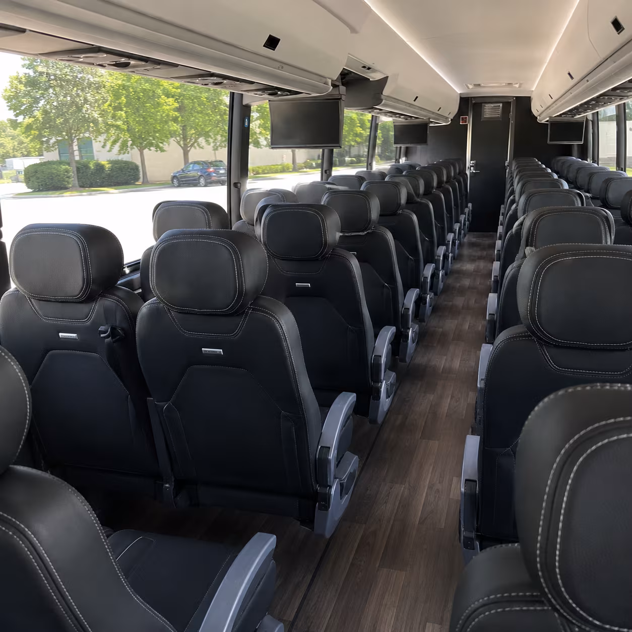 phoenix 56 passenger charter bus interior