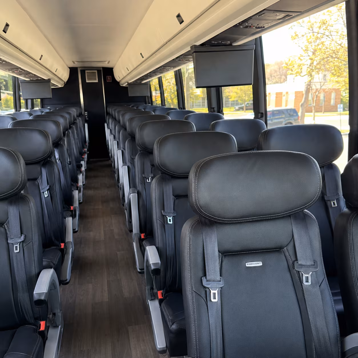phoenix charter bus inside