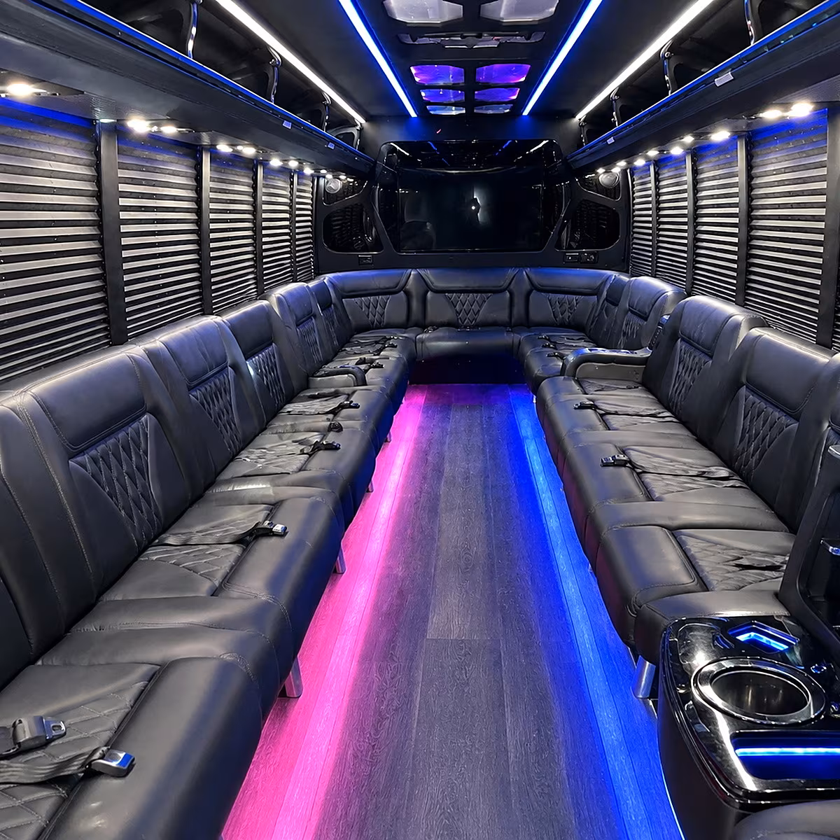 phoenix party bus interior