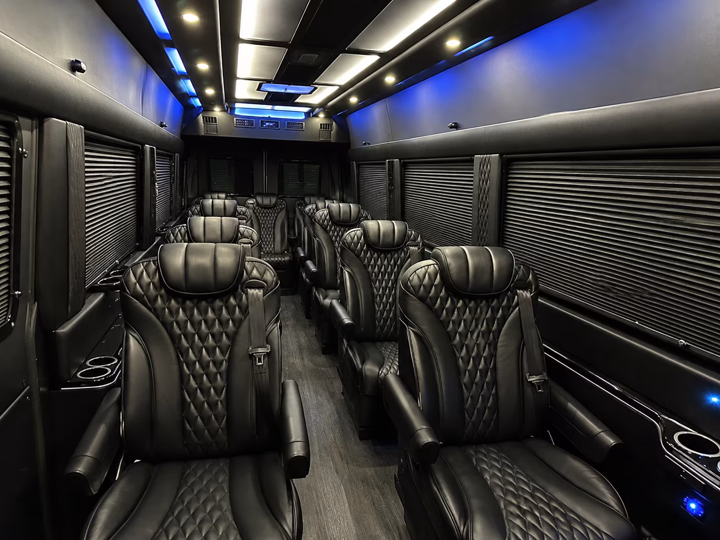 phoenix sprinter van with driver inside