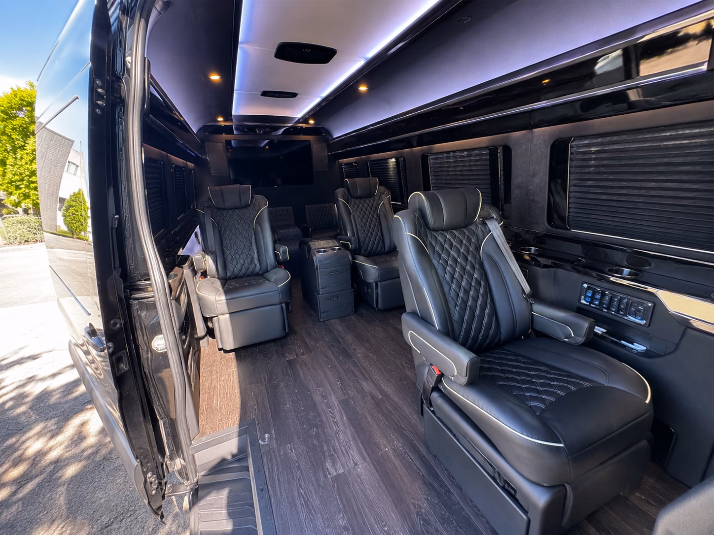 phoenix sprinter van with driver interior